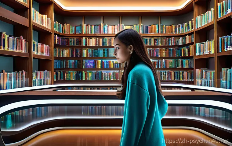심리학 연구방법론 - **Prompt 1: The Curious Mind's Journey**
    A young female psychology student, with an inquisitive ...